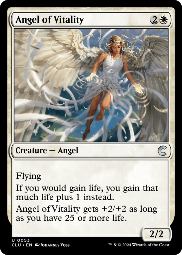 Angel of Vitality [Ravnica: Clue Edition] | Deep Dive Games St. Marys