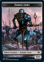 Clue (15) // Zombie Army Double-Sided Token [Modern Horizons 2 Tokens] | Deep Dive Games St. Marys