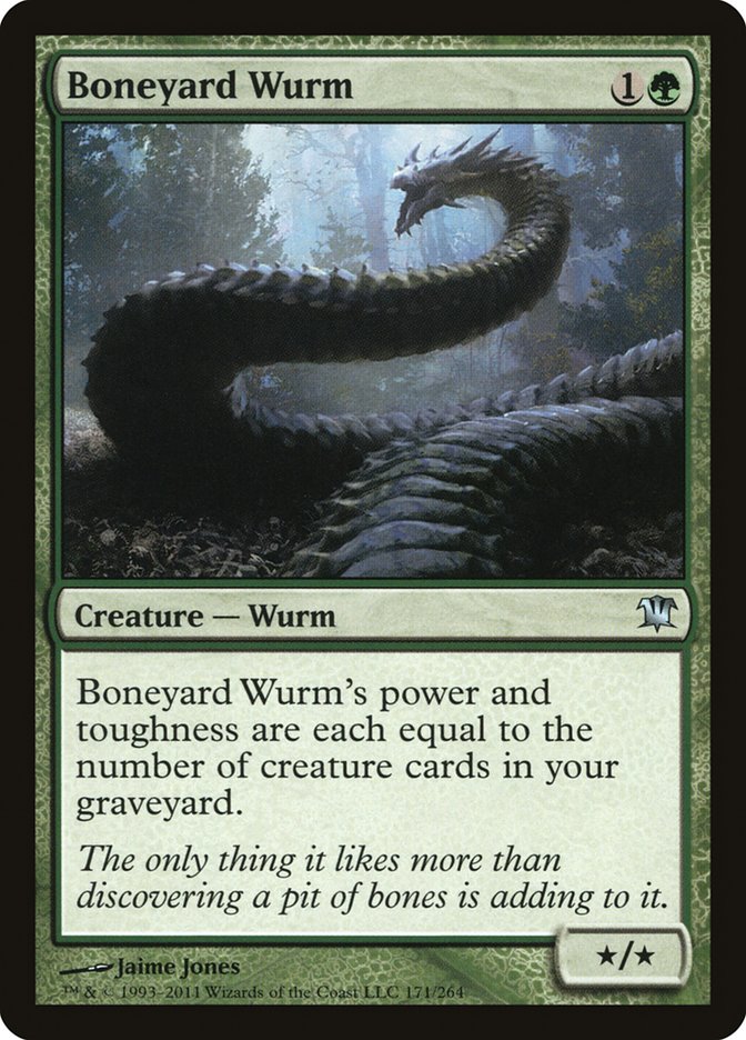 Boneyard Wurm [Innistrad] | Deep Dive Games St. Marys