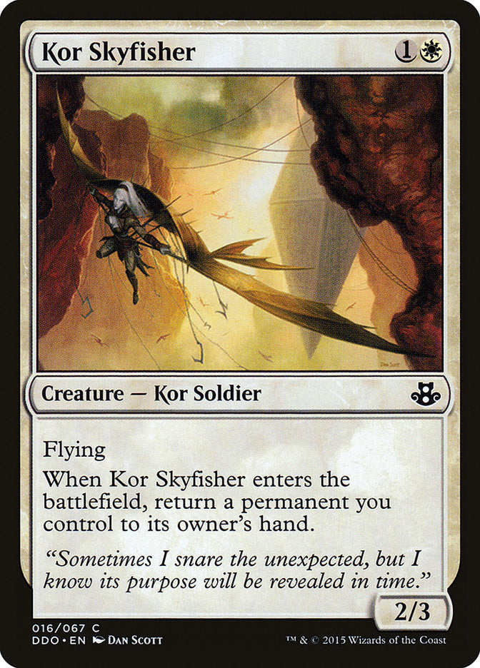 Kor Skyfisher [Duel Decks: Elspeth vs. Kiora] | Deep Dive Games St. Marys