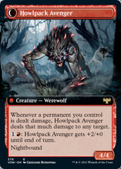 Ill-Tempered Loner // Howlpack Avenger (Extended Art) [Innistrad: Crimson Vow] | Deep Dive Games St. Marys