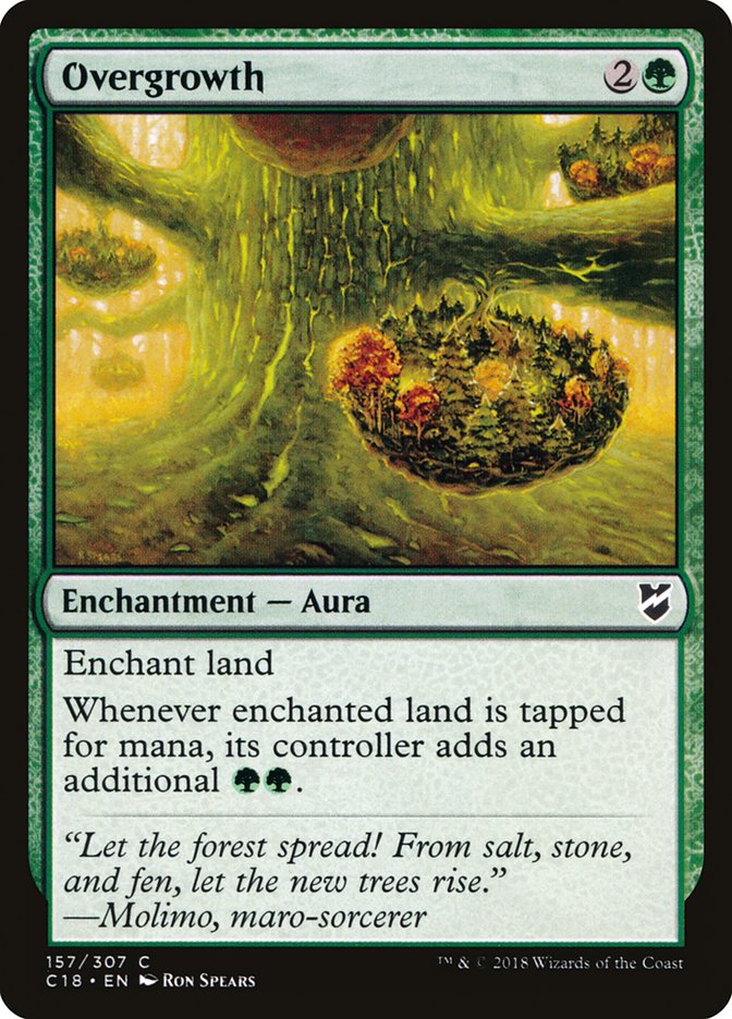 Overgrowth [Commander 2018] | Deep Dive Games St. Marys