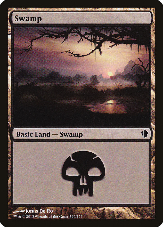 Swamp (346) [Commander 2013] | Deep Dive Games St. Marys