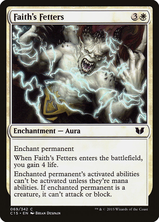 Faith's Fetters [Commander 2015] | Deep Dive Games St. Marys