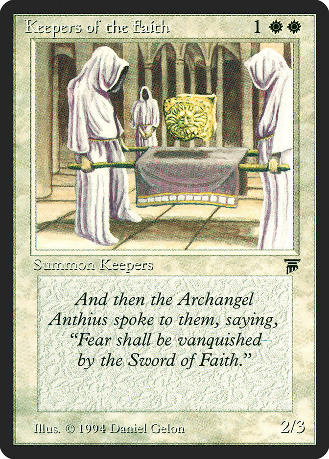 Keepers of the Faith [Legends] | Deep Dive Games St. Marys