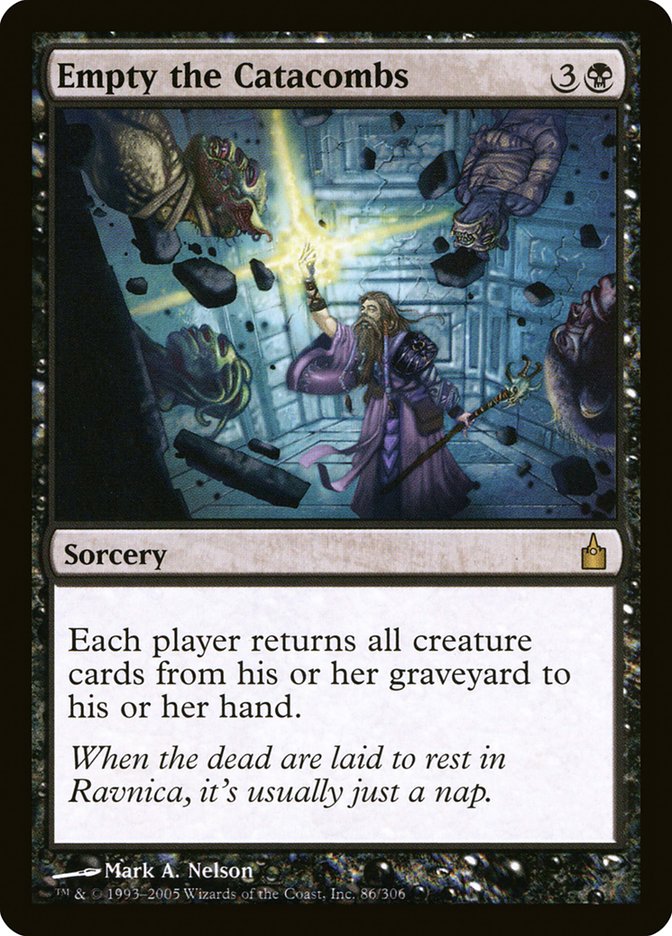 Empty the Catacombs [Ravnica: City of Guilds] | Deep Dive Games St. Marys