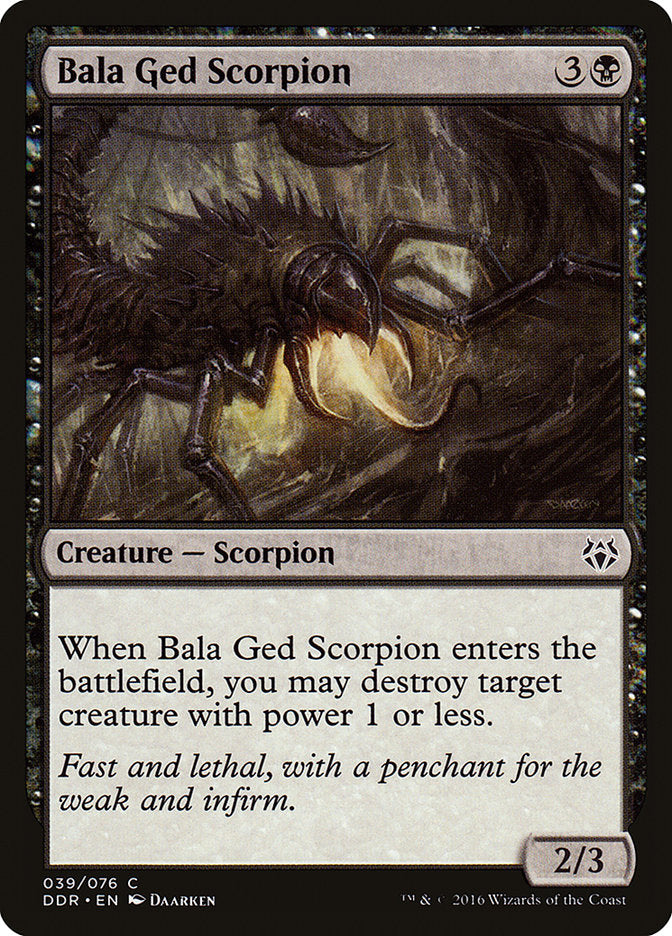 Bala Ged Scorpion [Duel Decks: Nissa vs. Ob Nixilis] | Deep Dive Games St. Marys