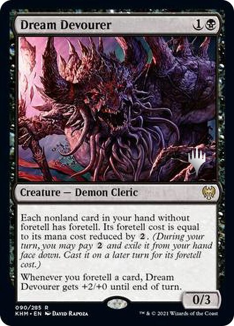 Dream Devourer (Promo Pack) [Kaldheim Promos] | Deep Dive Games St. Marys