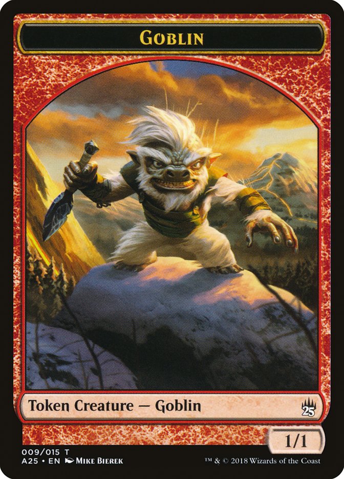 Goblin Token [Masters 25 Tokens] | Deep Dive Games St. Marys