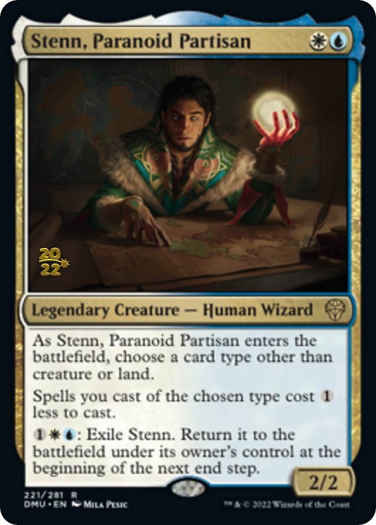 Stenn, Paranoid Partisan [Dominaria United Prerelease Promos] | Deep Dive Games St. Marys