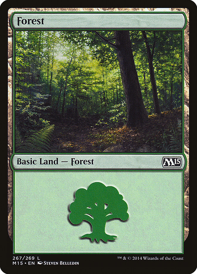 Forest (267) [Magic 2015] | Deep Dive Games St. Marys