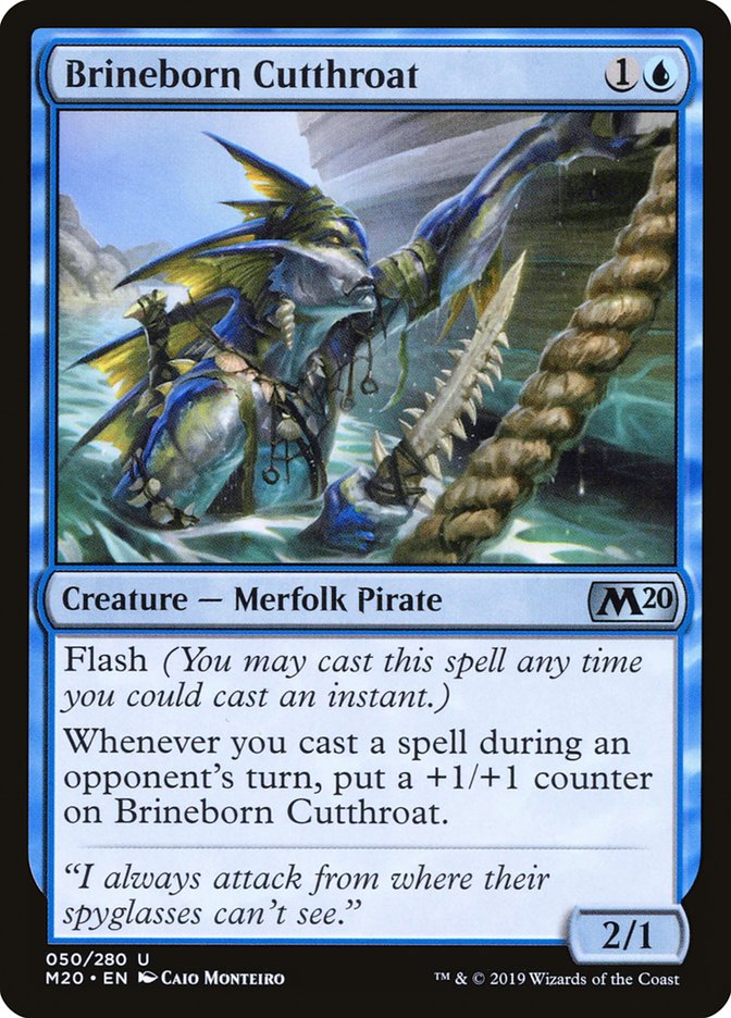 Brineborn Cutthroat [Core Set 2020] | Deep Dive Games St. Marys