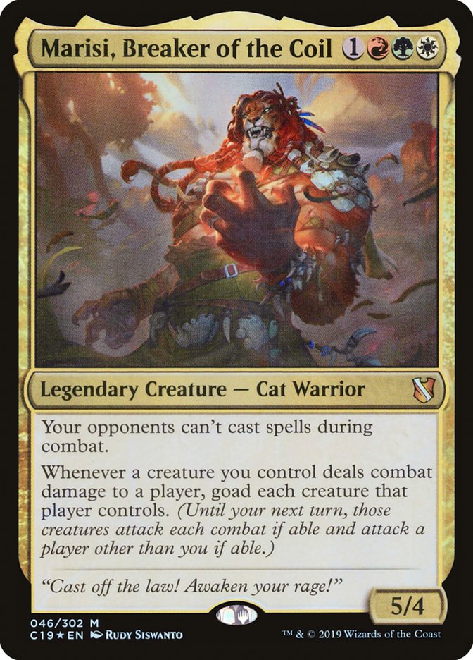 Marisi, Breaker of the Coil [Commander 2019] | Deep Dive Games St. Marys