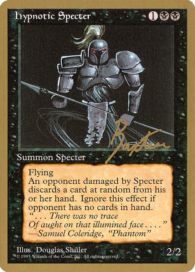 Hypnotic Specter (George Baxter) [Pro Tour Collector Set] | Deep Dive Games St. Marys