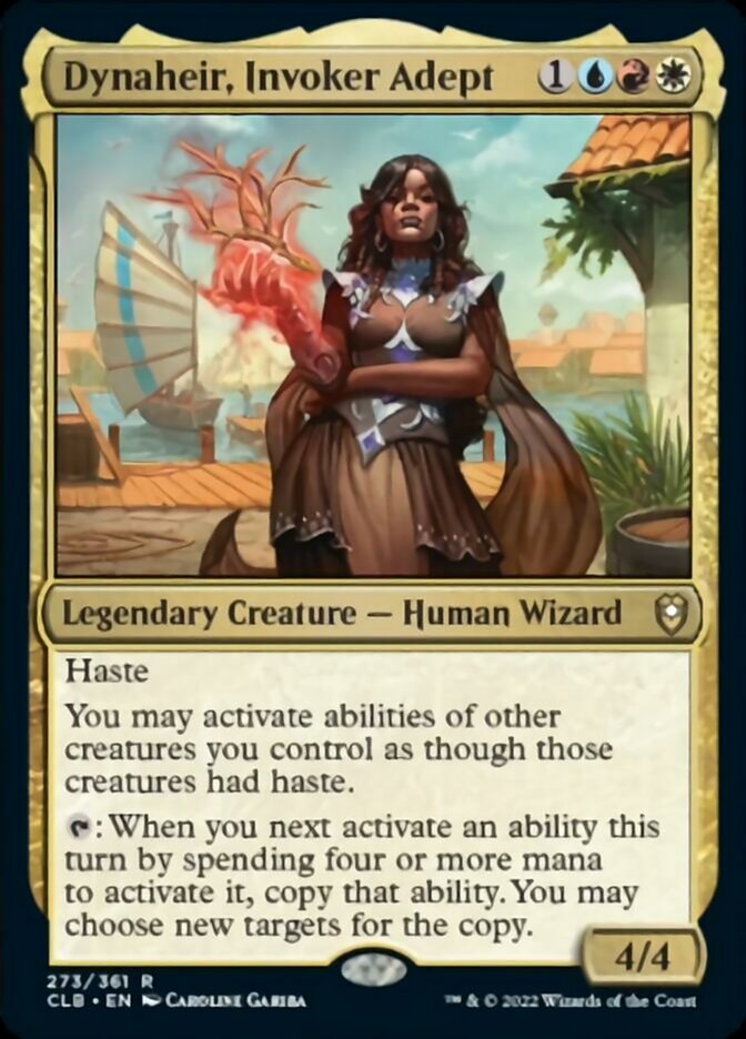 Dynaheir, Invoker Adept [Commander Legends: Battle for Baldur's Gate] | Deep Dive Games St. Marys