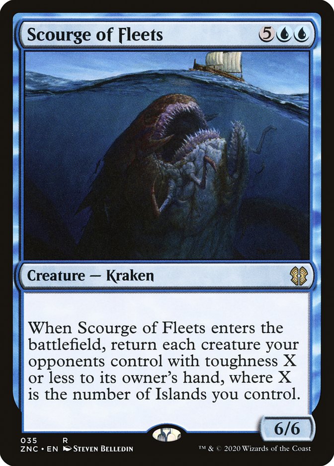 Scourge of Fleets [Zendikar Rising Commander] | Deep Dive Games St. Marys