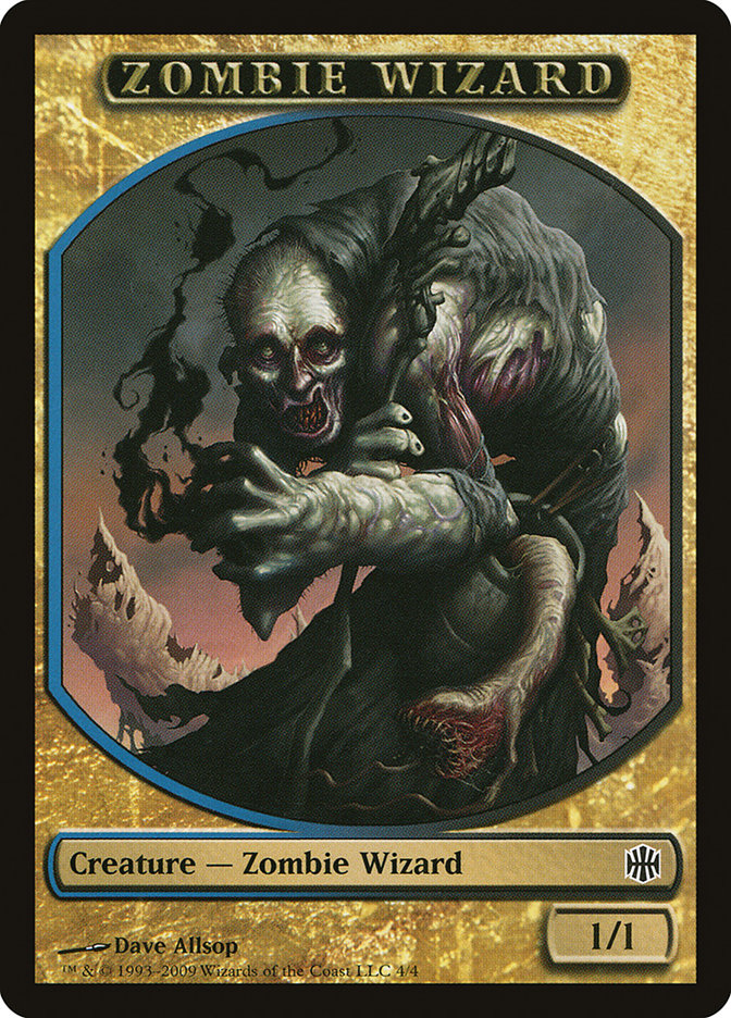 Zombie Wizard Token [Alara Reborn Tokens] | Deep Dive Games St. Marys