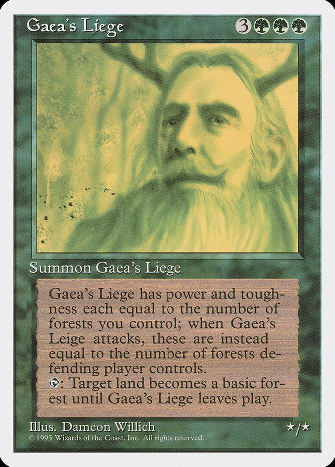 Gaea's Liege [Fourth Edition] | Deep Dive Games St. Marys