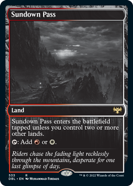 Sundown Pass [Innistrad: Double Feature] | Deep Dive Games St. Marys