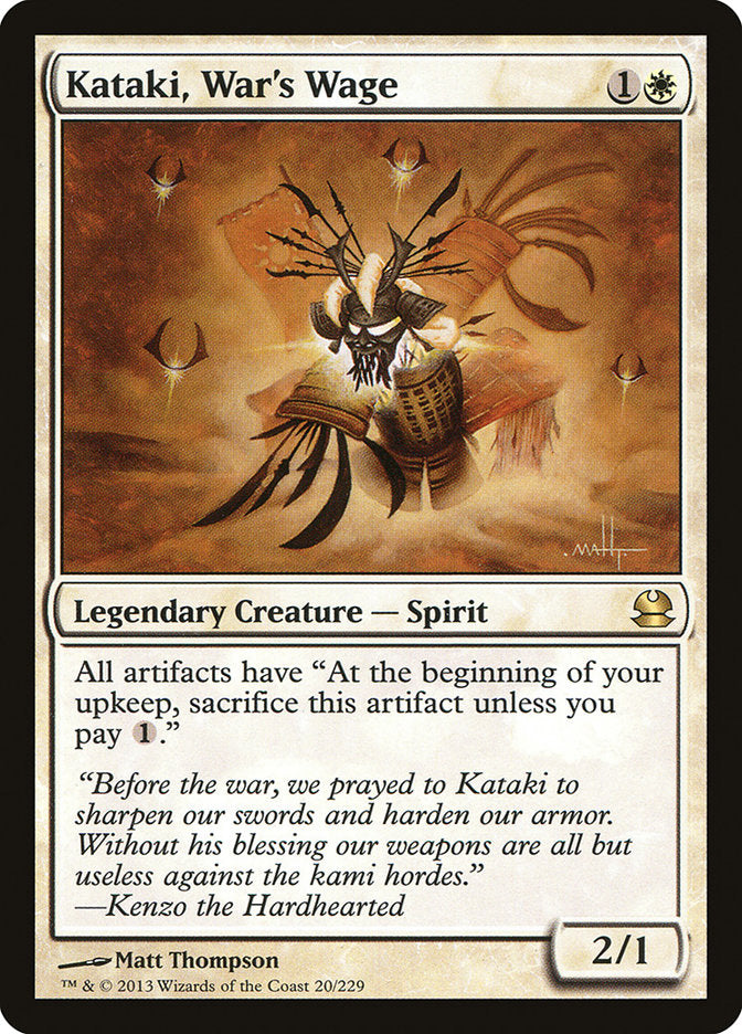 Kataki, War's Wage [Modern Masters] | Deep Dive Games St. Marys