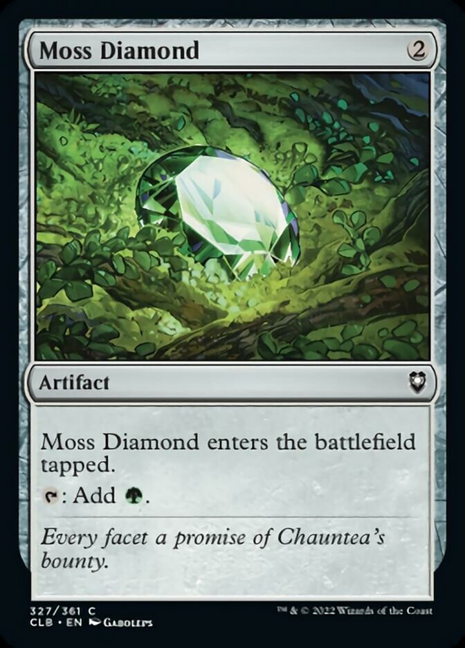 Moss Diamond [Commander Legends: Battle for Baldur's Gate] | Deep Dive Games St. Marys