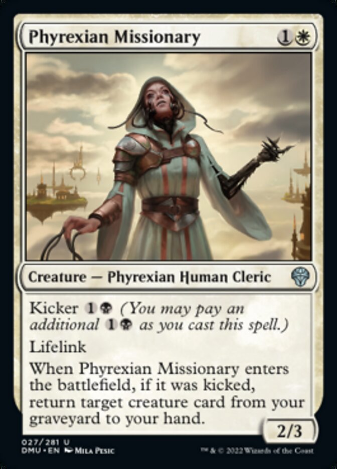 Phyrexian Missionary [Dominaria United] | Deep Dive Games St. Marys