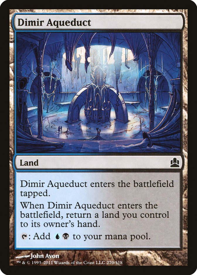 Dimir Aqueduct [Commander 2011] | Deep Dive Games St. Marys