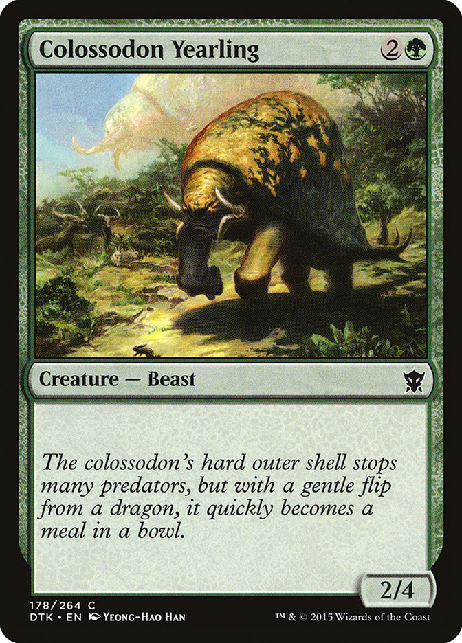 Colossodon Yearling [Dragons of Tarkir] | Deep Dive Games St. Marys