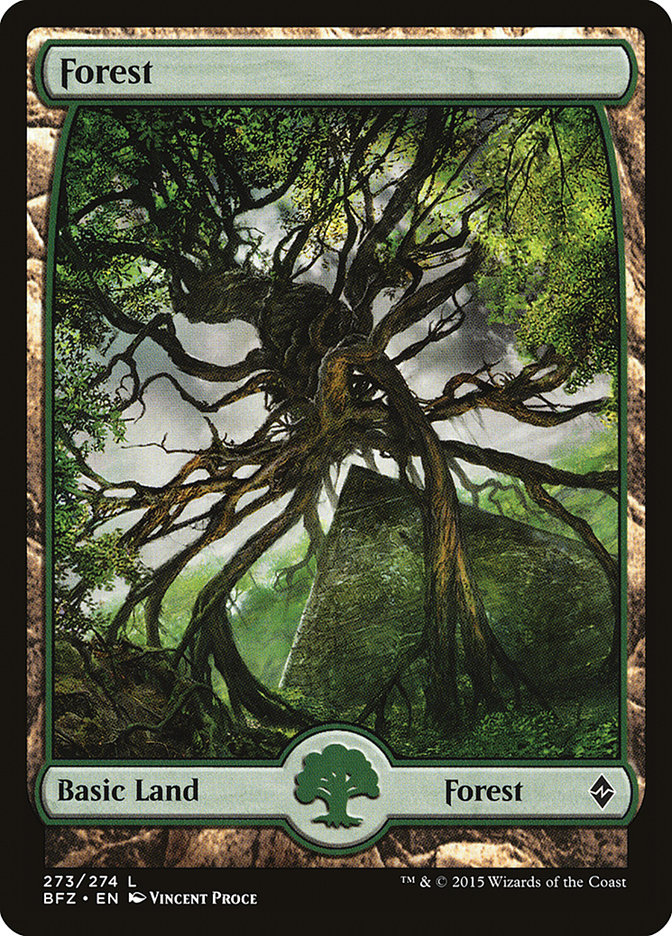 Forest (273) [Battle for Zendikar] | Deep Dive Games St. Marys