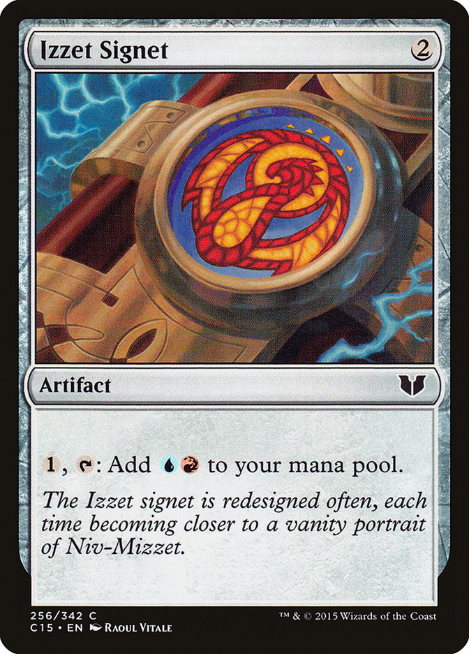 Izzet Signet [Commander 2015] | Deep Dive Games St. Marys