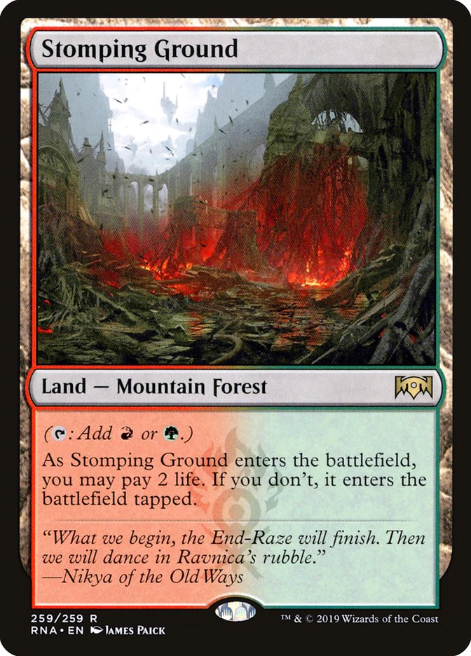 Stomping Ground [Ravnica Allegiance] | Deep Dive Games St. Marys