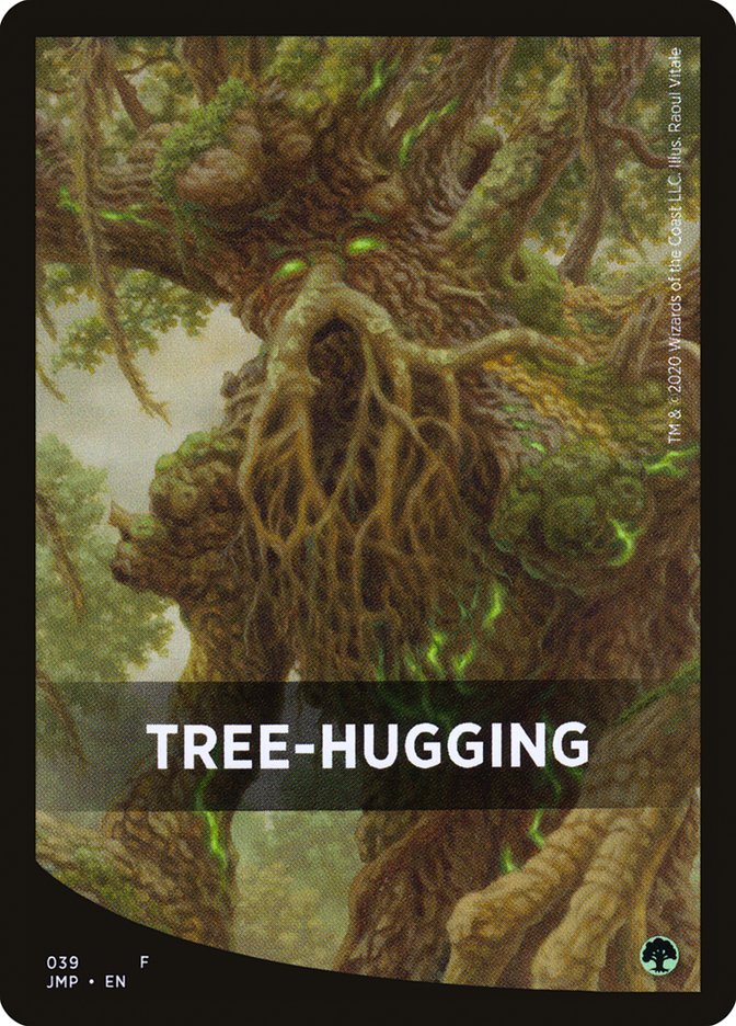 Tree-Hugging Theme Card [Jumpstart Front Cards] | Deep Dive Games St. Marys