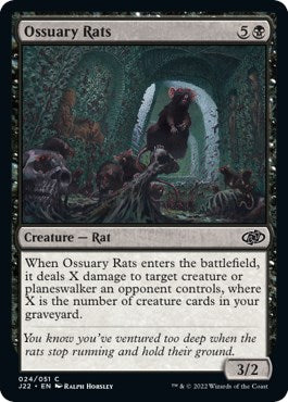 Ossuary Rats [Jumpstart 2022] | Deep Dive Games St. Marys