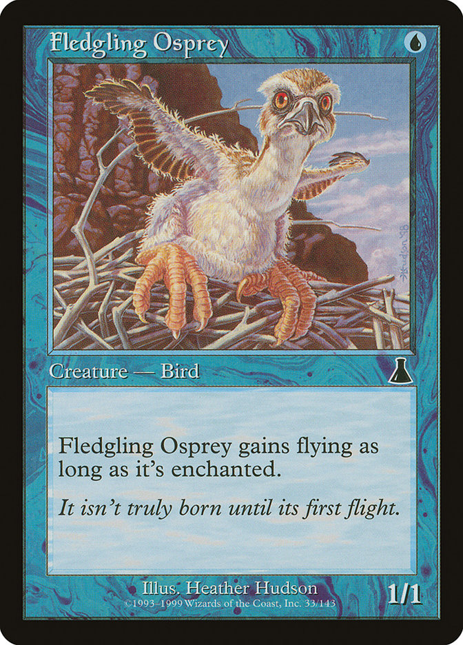 Fledgling Osprey [Urza's Destiny] | Deep Dive Games St. Marys