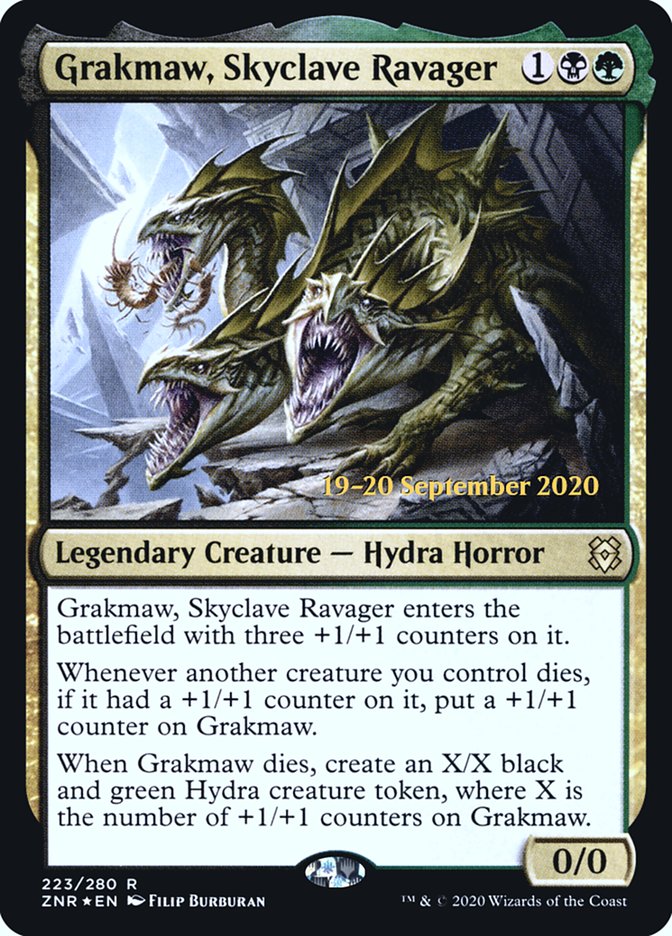 Grakmaw, Skyclave Ravager [Zendikar Rising Prerelease Promos] | Deep Dive Games St. Marys