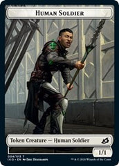 Human Soldier (004) // Zombie Double-Sided Token [Commander 2020 Tokens] | Deep Dive Games St. Marys