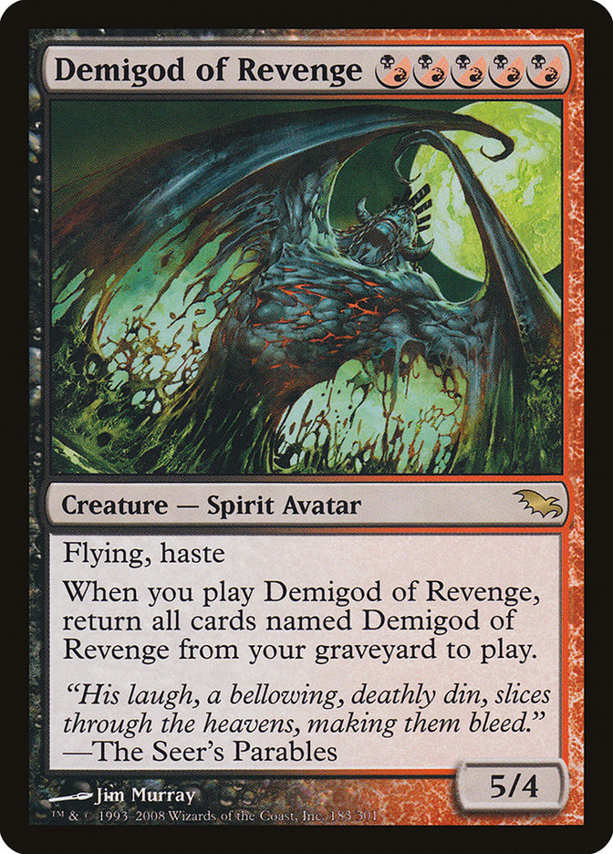 Demigod of Revenge [Shadowmoor] | Deep Dive Games St. Marys