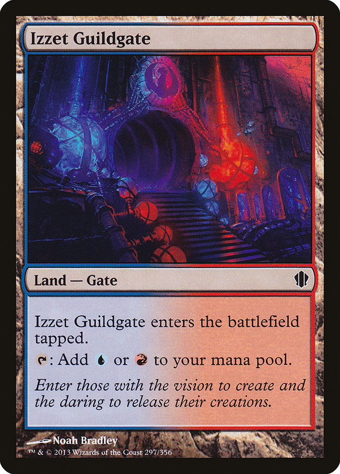 Izzet Guildgate [Commander 2013] | Deep Dive Games St. Marys