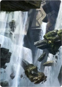 Island 1 Art Card [Zendikar Rising Art Series] | Deep Dive Games St. Marys