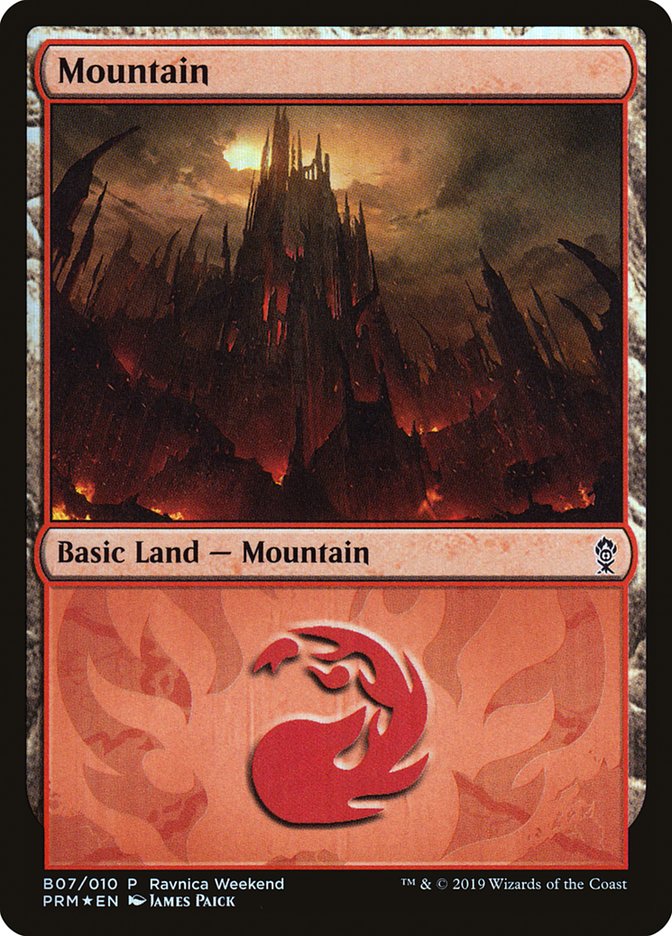 Mountain (B07) [Ravnica Allegiance Guild Kit] | Deep Dive Games St. Marys