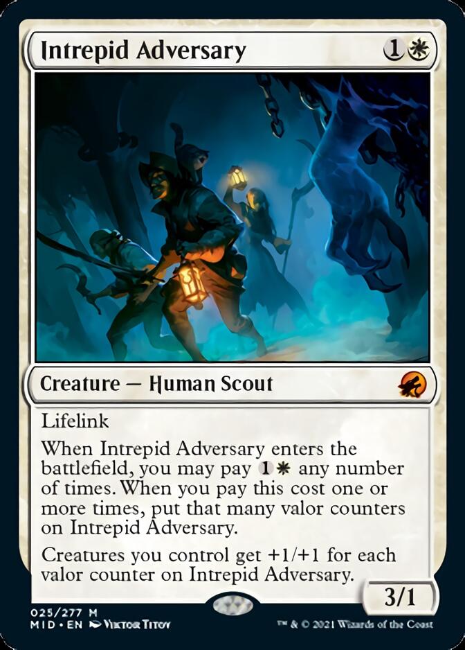 Intrepid Adversary [Innistrad: Midnight Hunt] | Deep Dive Games St. Marys