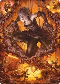 Nahiri, Heir of the Ancients [Zendikar Rising Art Series] | Deep Dive Games St. Marys