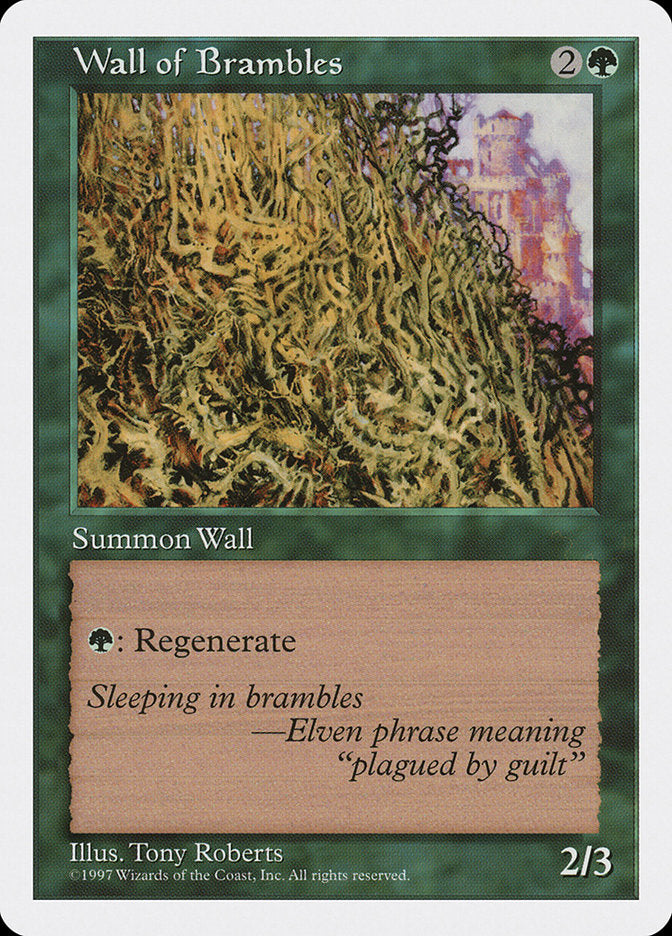 Wall of Brambles [Fifth Edition] | Deep Dive Games St. Marys