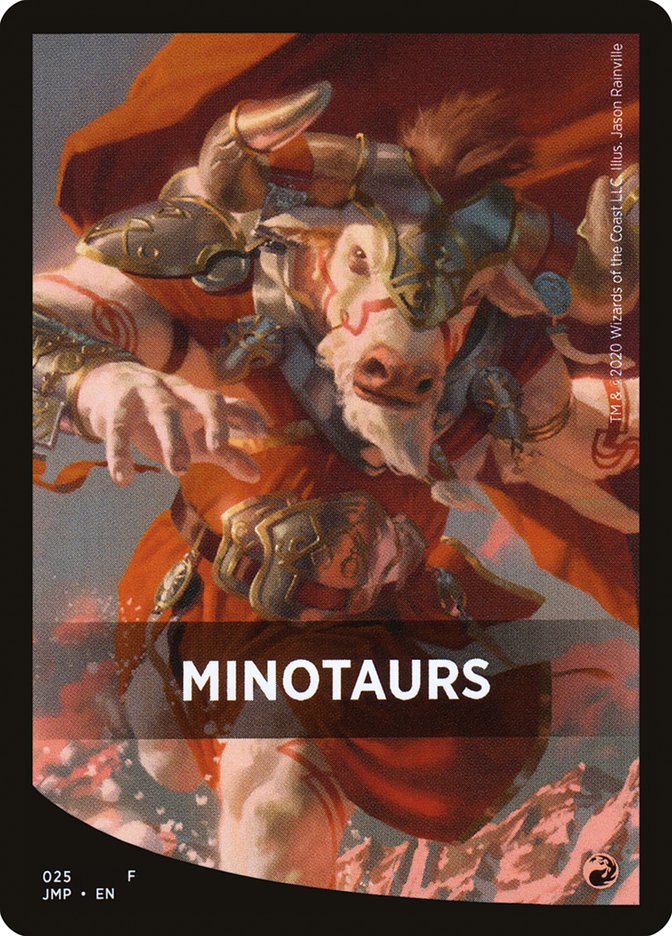 Minotaurs Theme Card [Jumpstart Front Cards] | Deep Dive Games St. Marys