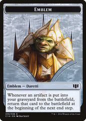 Daretti, Scrap Savant Emblem // Tuktuk the Returned Double-Sided Token [Commander 2014 Tokens] | Deep Dive Games St. Marys