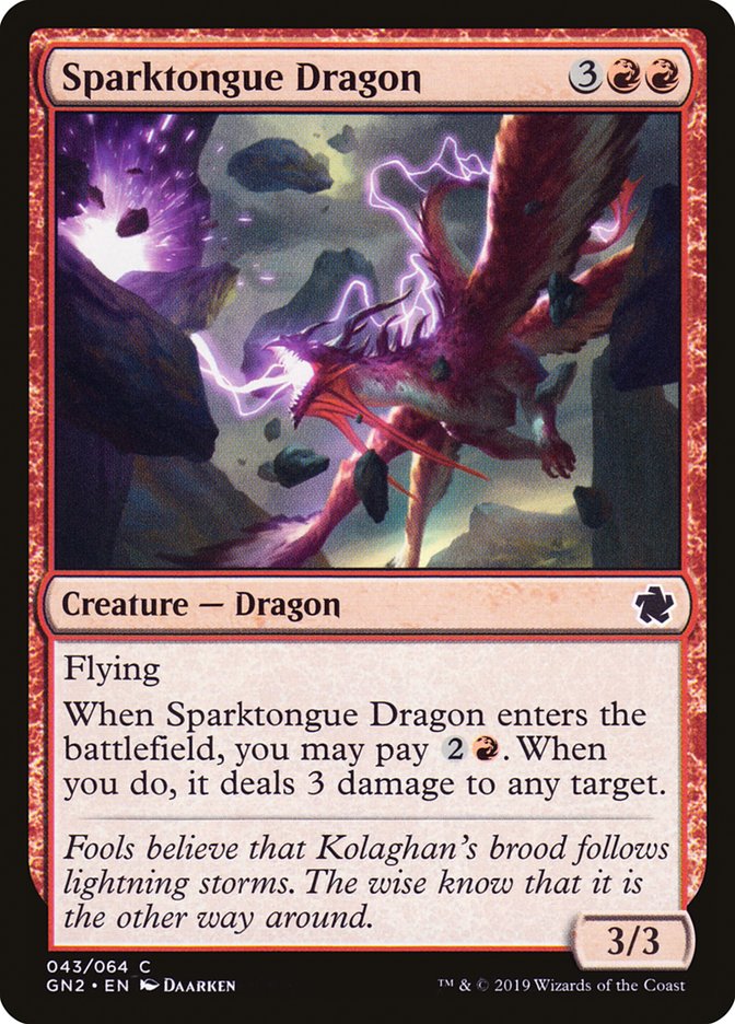 Sparktongue Dragon [Game Night 2019] | Deep Dive Games St. Marys