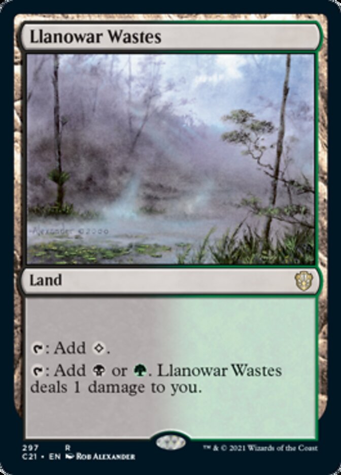 Llanowar Wastes [Commander 2021] | Deep Dive Games St. Marys