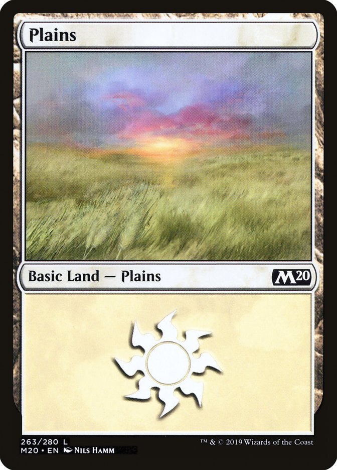 Plains (263) [Core Set 2020] | Deep Dive Games St. Marys