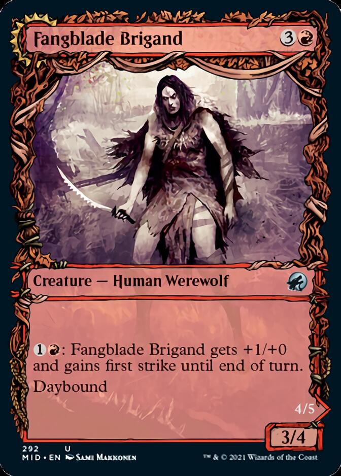 Fangblade Brigand // Fangblade Eviscerator (Showcase Equinox) [Innistrad: Midnight Hunt] | Deep Dive Games St. Marys