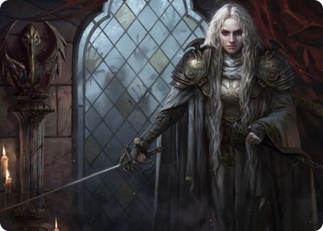 Thalia, Guardian of Thraben Art Card [Innistrad: Crimson Vow Art Series] | Deep Dive Games St. Marys